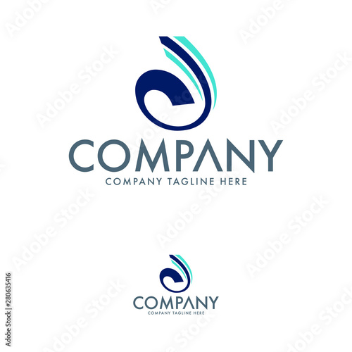 Creative Pin Logo Design Template