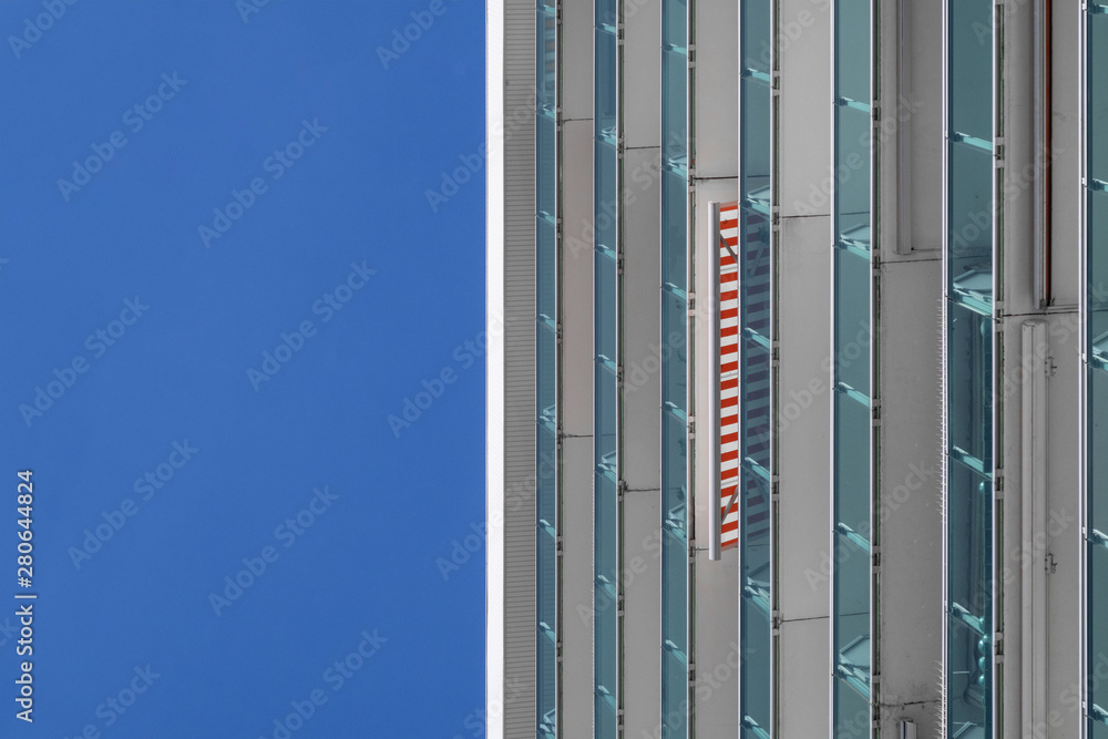 Sunblind on a highrise Sunblind on a highrise