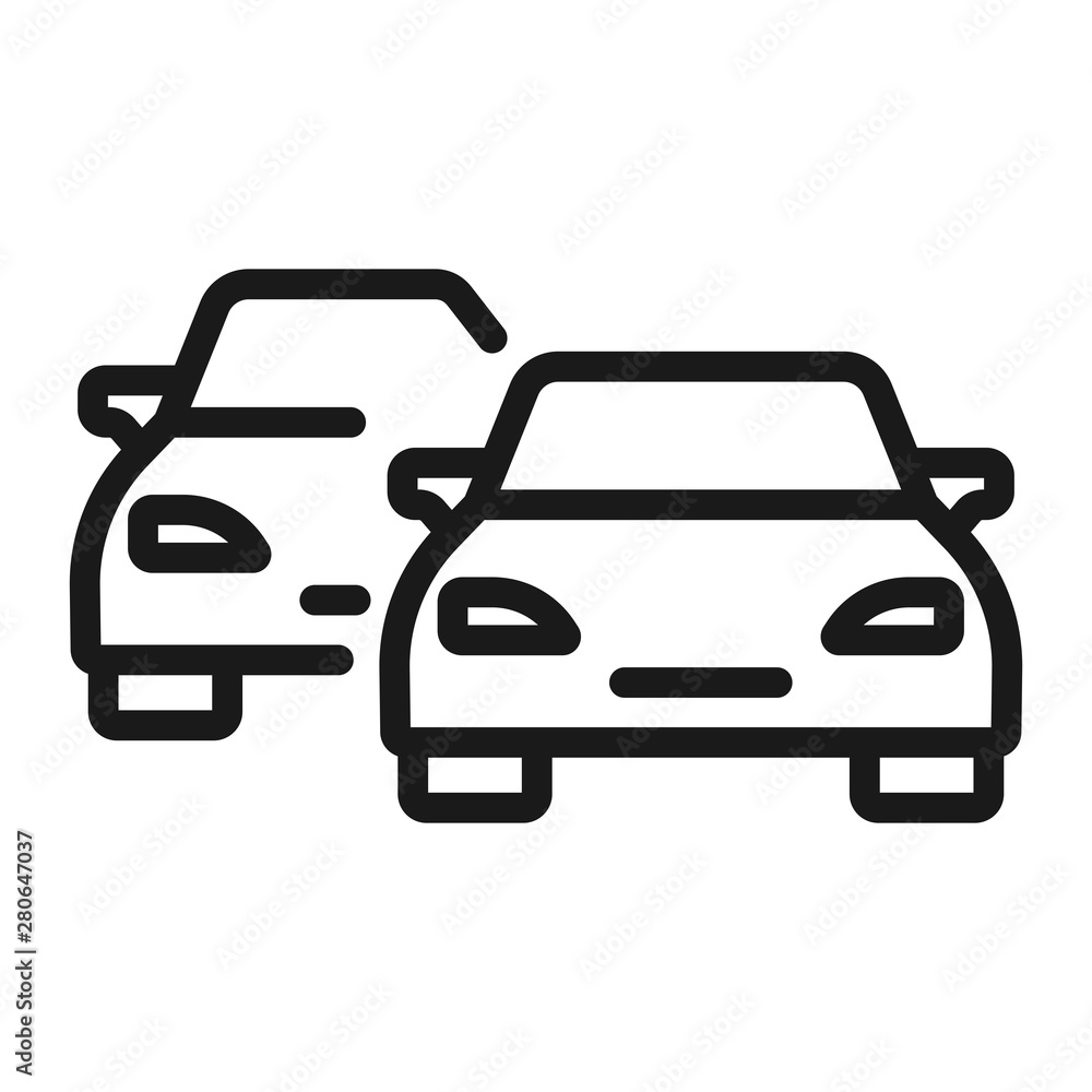 new car, car shop - minimal line web icon. simple vector illustration. concept for infographic, website or app. new car, car shop - minimal line web icon. simple vector illustration. concept for infographic, website or app.