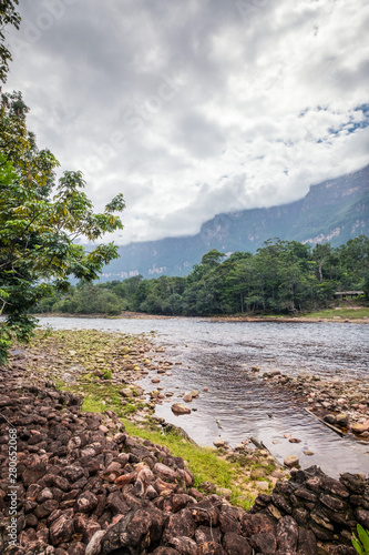 View of Angel falls. Canaima National Park, Venezuela