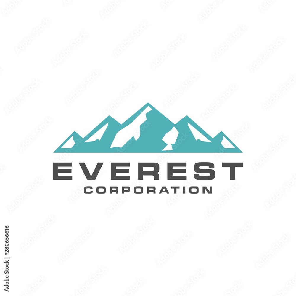 Mountain Logo Design vector download template