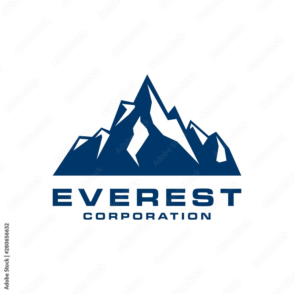 Mountain Logo Design vector download template