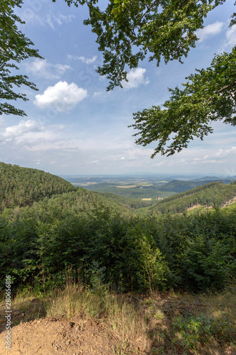 Matra mountains in Hungary