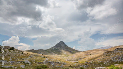 Campo Imperatore is a mountain grassland or alpine meadow located above Gran Sasso massif, the largest plateau of Apennine ridge. Known as "Little Tibet",is a notable cinematographic natural set.