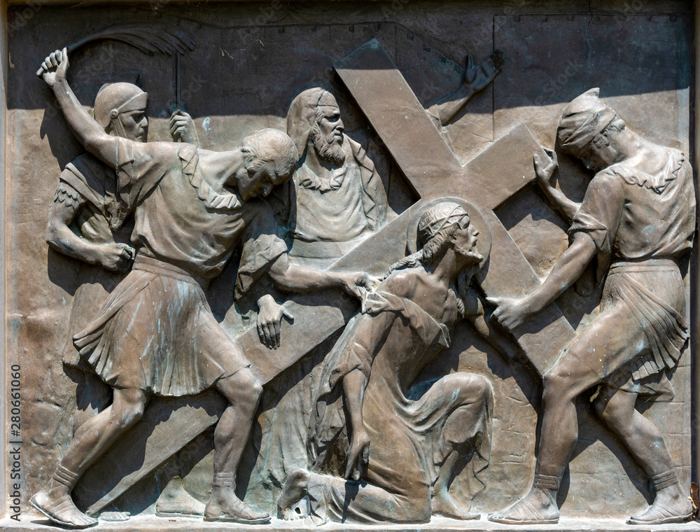 Obraz premium Der Leidensweg von Jesus Christus