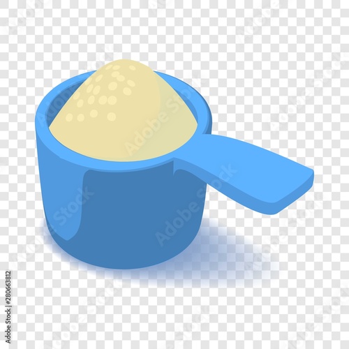 Scoop icon. Isometric illustration of scoop vector icon for web