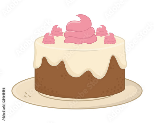 Sweet and delicious cake design