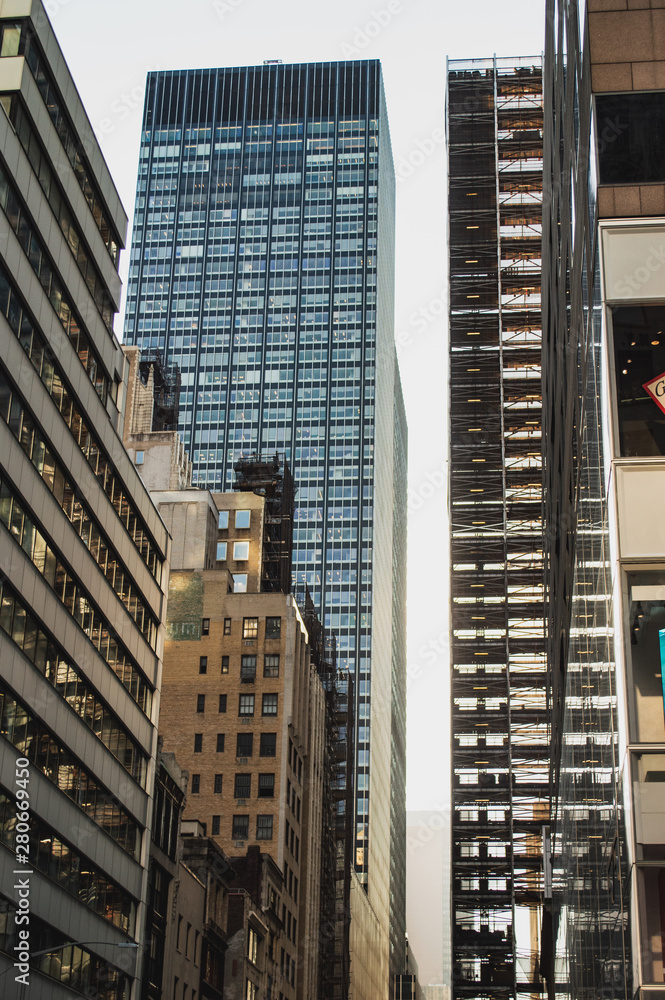 Fototapeta premium skyscrapers in new york