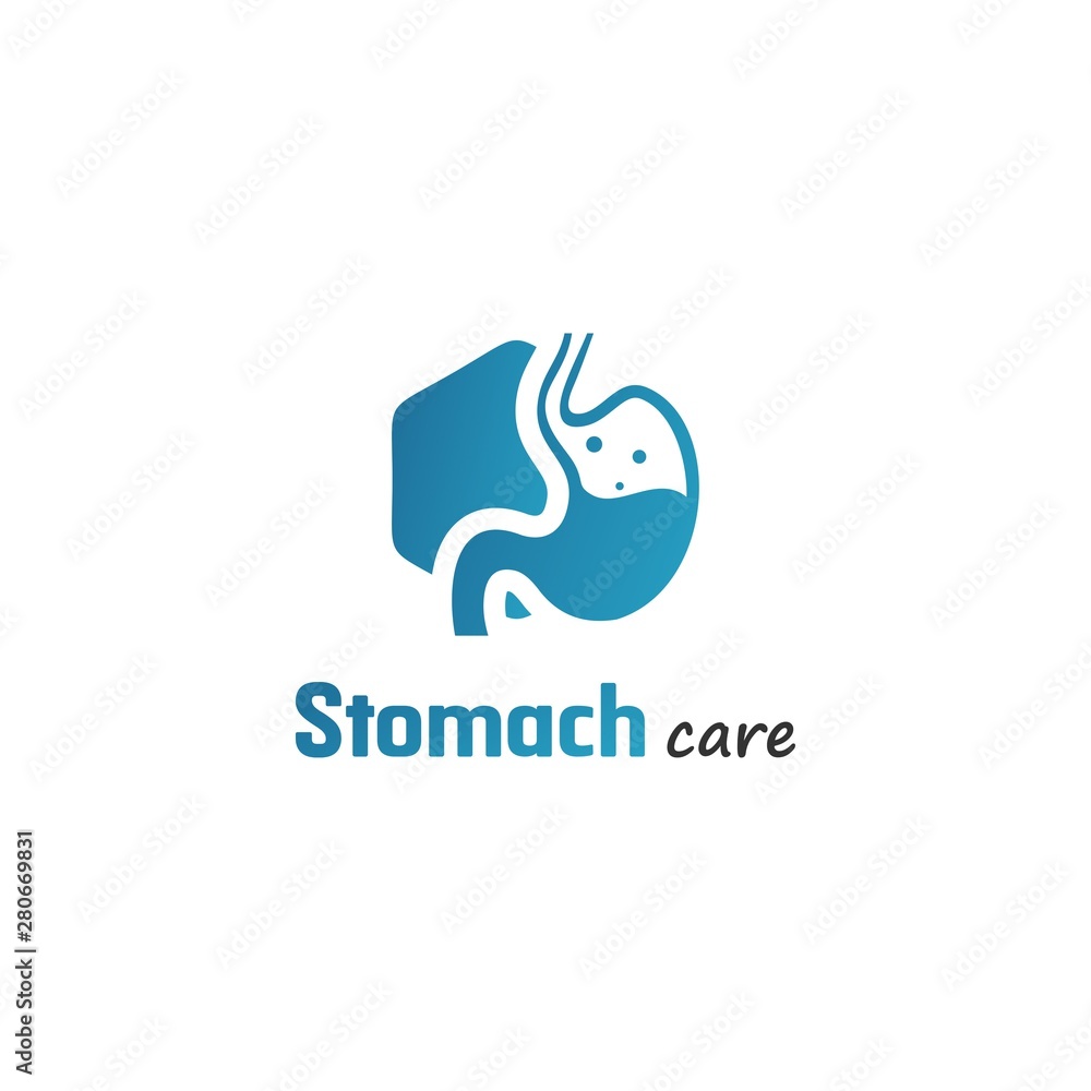 Stomach Care Logo Inspirations Template