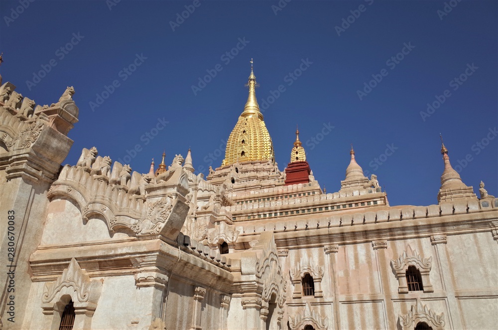 Ananda temple in Bagan Myanar