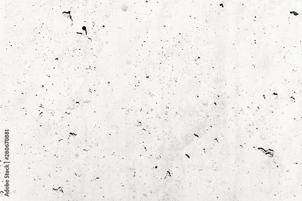 White concrete wall coarse facade made of natural cement with holes and  imperfections separating layers as an empty rustic cold sterile texture  background empty space. foto de Stock | Adobe Stock