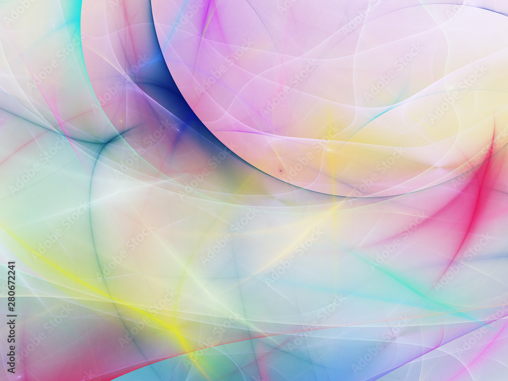rainbow abstract fractal background 3d rendering illustration rainbow abstract fractal background 3d rendering illustration