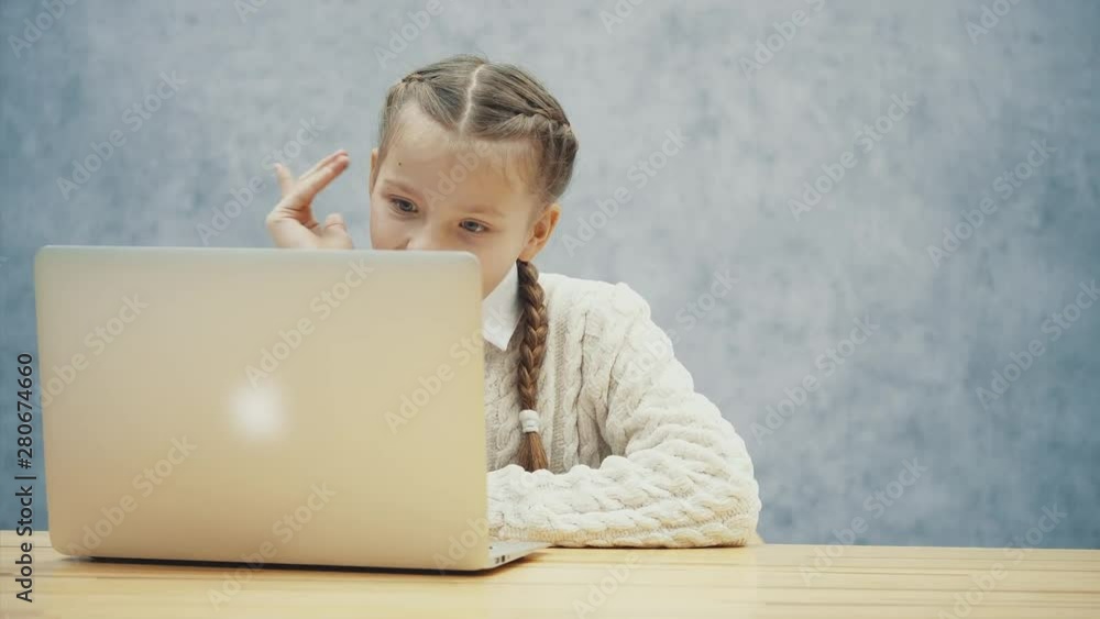 Inquisitive child got an idea what to search in the internet. Inquisitive child got an idea what to search in the internet.