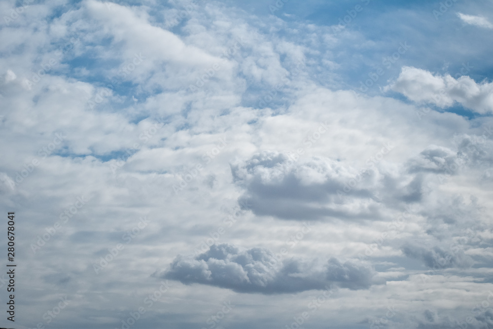 white fluffy monsoon clouds in the sky after rainfall. at Rajkot, Gujarat, India. white fluffy monsoon clouds in the sky after rainfall. at Rajkot, Gujarat, India.