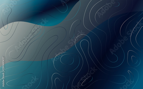 Elegant Colorful Complex Freeform abstract background