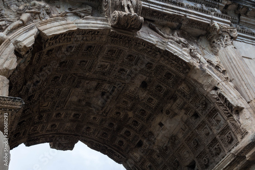 Buildings of the monumental center of Rome