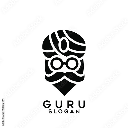 guru logo icon designs vector