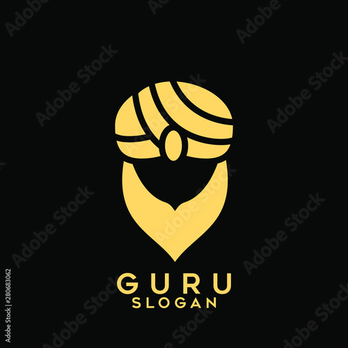 guru logo icon designs vector