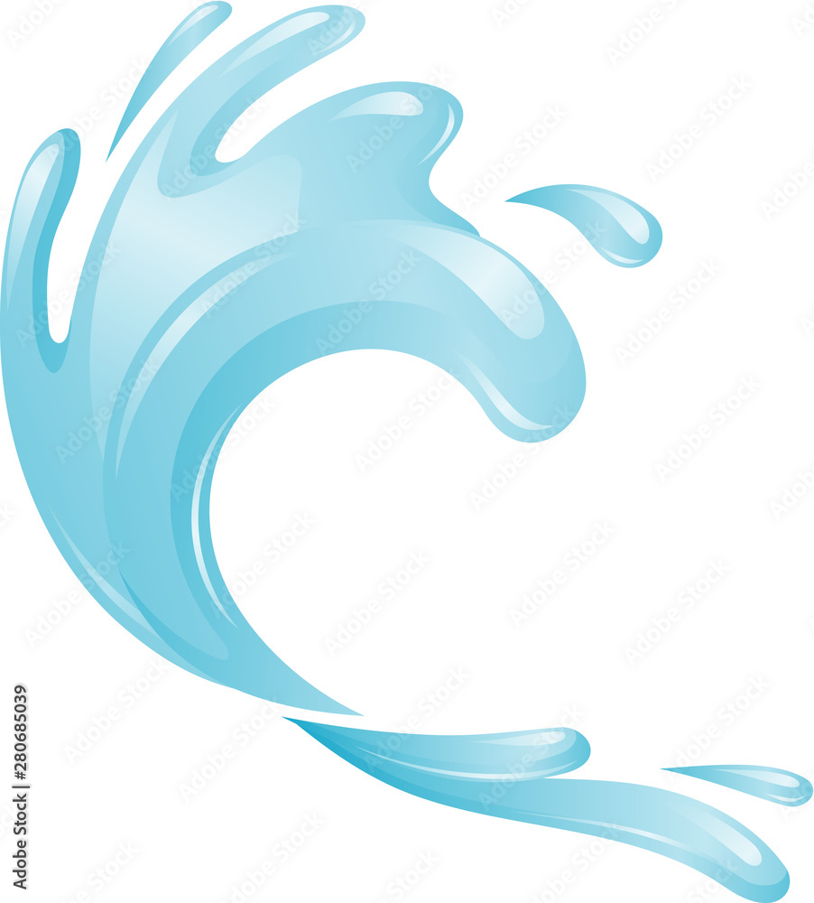 Water Arc Shape Water Arc Shape