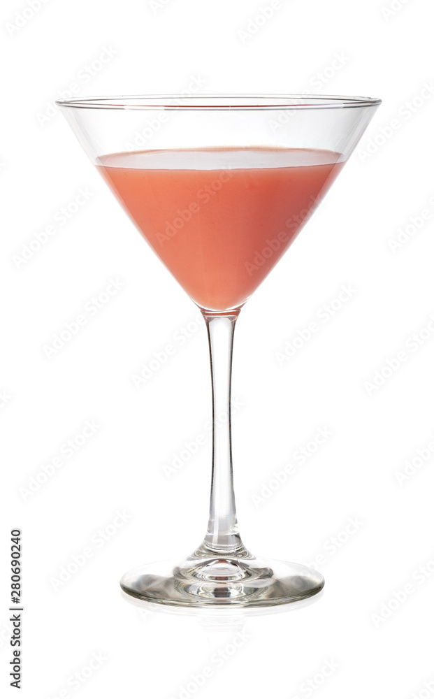 Cosmopolitan cherry martini cocktail