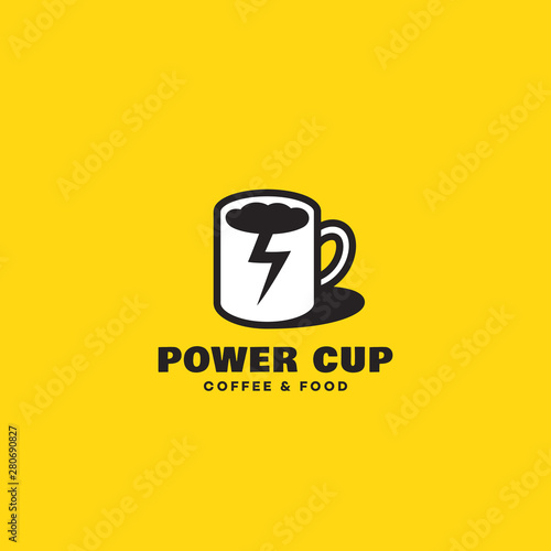 Power cup logo