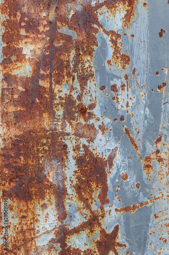 Old Weathered Rusty Metal Texture 
