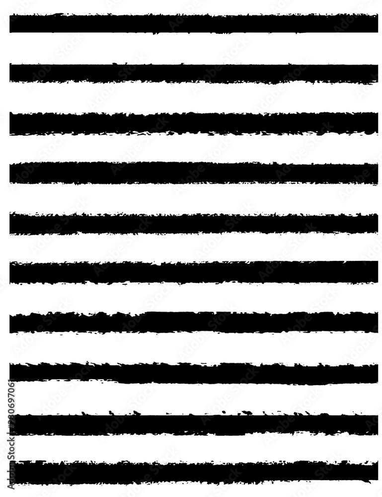 Set of grunge lines. Dirty line of paint from the roller. Torn strips of ink. Traces of the brush strokes with a dry brush Set of grunge lines. Dirty line of paint from the roller. Torn strips of ink. Traces of the brush strokes with a dry brush