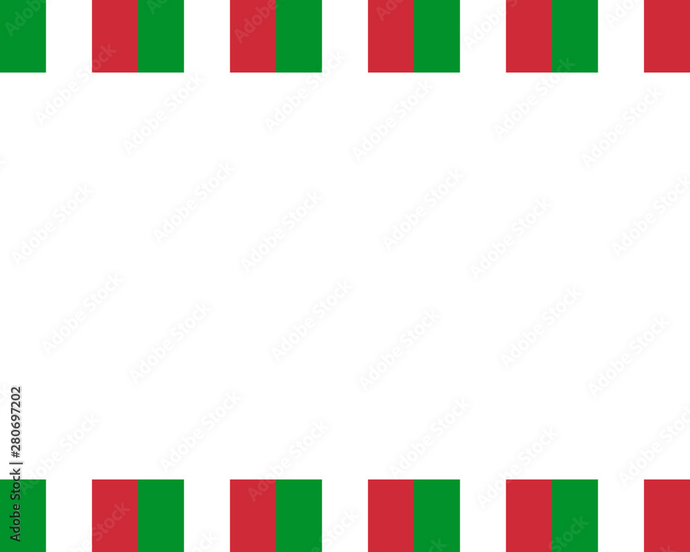 Italienische Fahne mit Textfreiraum Italienische Fahne mit Textfreiraum