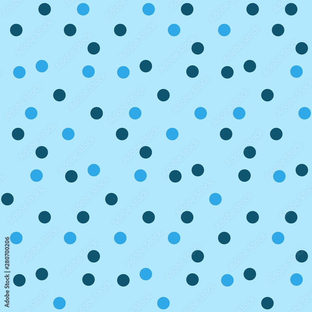 Christmas background snow blue dots polka seamless pattern Christmas background snow blue dots polka seamless pattern