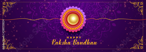 indian happy raksha bandhan festival banner