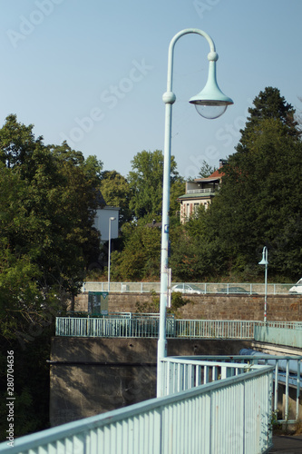 Brücke am Kahlenbergwehr in Mülheim an der Ruhr
