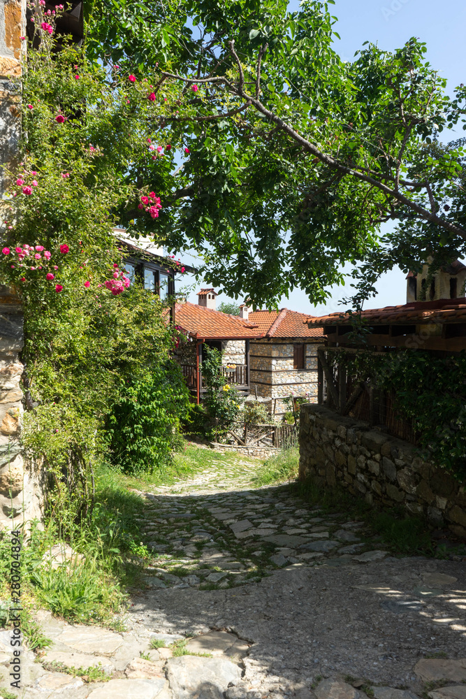 Palaios Panteleimonas, traditional greek village near the town of Platamonas, Olypus Riviera in Greece