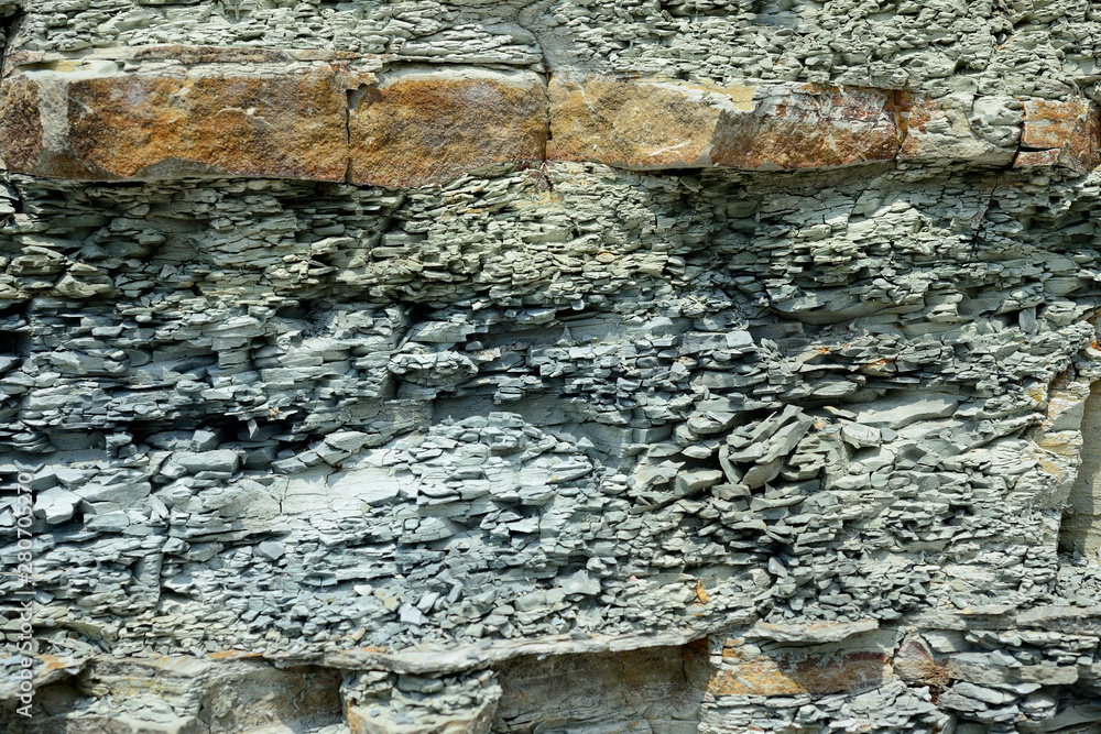 Fototapeta premium natural background wall. rock. slabs.
