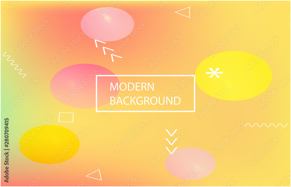 Naklejka premium Smooth gradient mesh.
