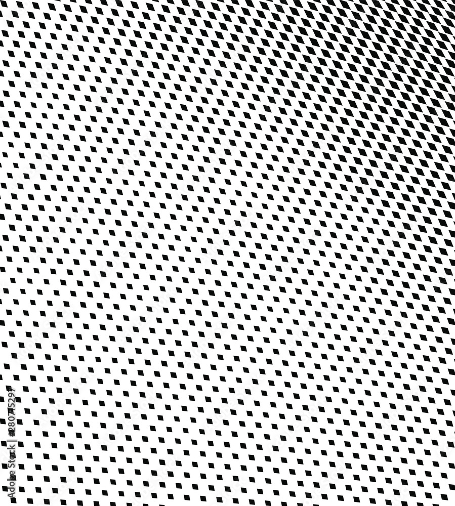 Abstract halftone monochrome. Chaotic wave of dots. Gradient texture black and white Abstract halftone monochrome. Chaotic wave of dots. Gradient texture black and white