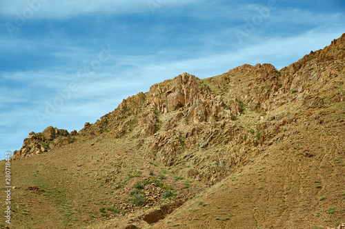 Stony Canyon in the area Zavkhan River