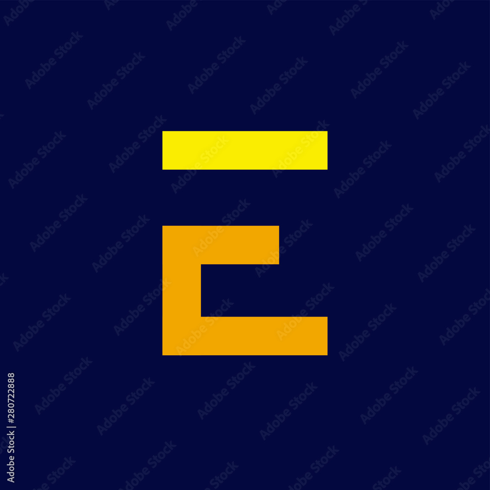 E initial letter logo icon E initial letter logo icon