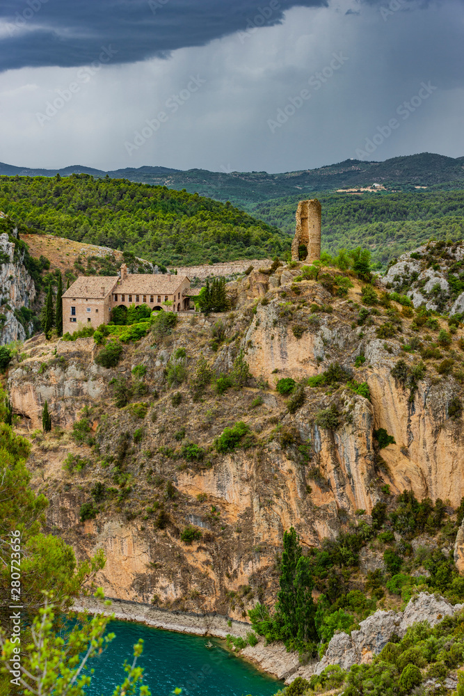 Torreciudad Wallfahrtsstätte in Aragonien Spanien