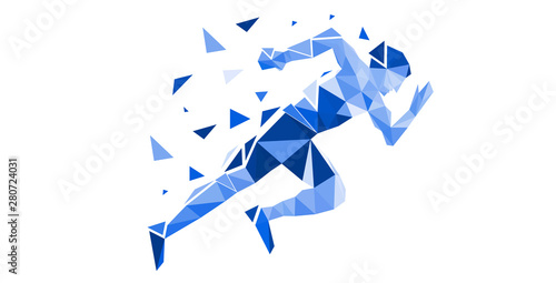 icona, bruciare grassi, correre, velocità, concetto, connessione, rapido, 