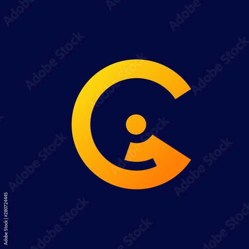G initial letter logo icon