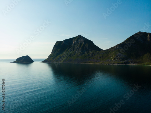 Seascape on Vestvagoy island, Lofoten Norway