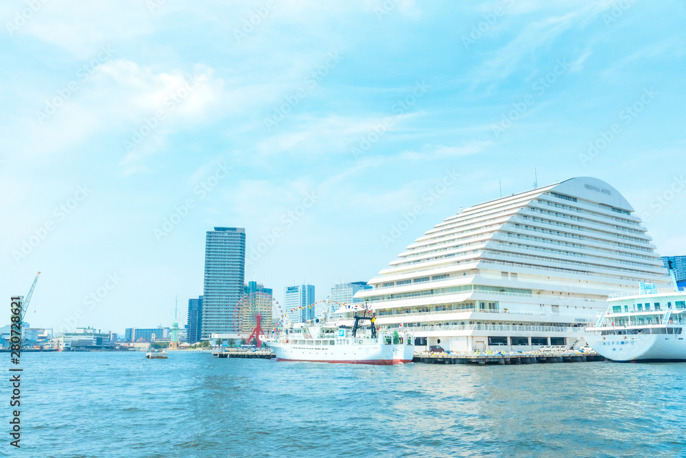 神戸市・ハーバーランドみなと風景