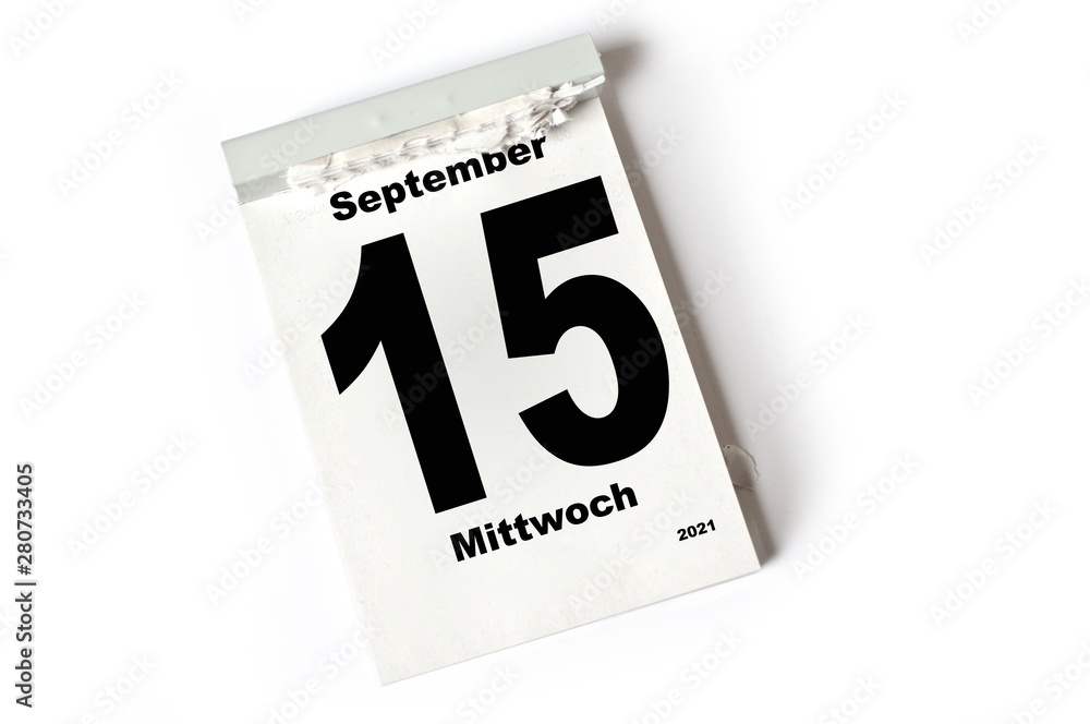 15. September 2021 15. September 2021