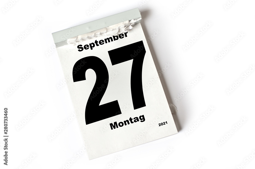 27. September 2021