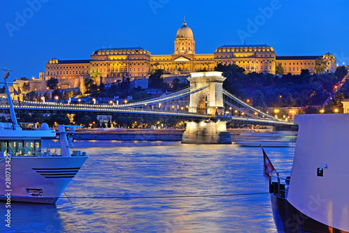 Buda Castle in Budapest, Hungary #280733429
