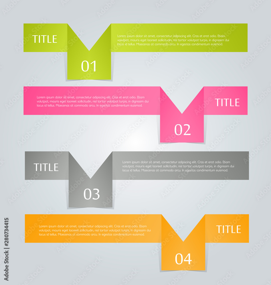 Business infographics tabs template for presentation, education, web design, banners, brochures, flyers. Vector illustration. Business infographics tabs template for presentation, education, web design, banners, brochures, flyers. Vector illustration.