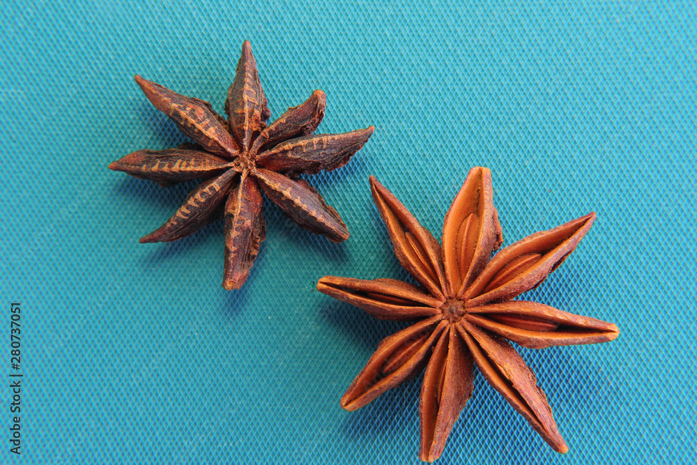 Star Anise (lat. Illicium verum). Spice badyan. Star Anise (lat. Illicium verum). Spice badyan.