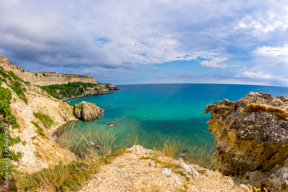 Picturesque sea bay