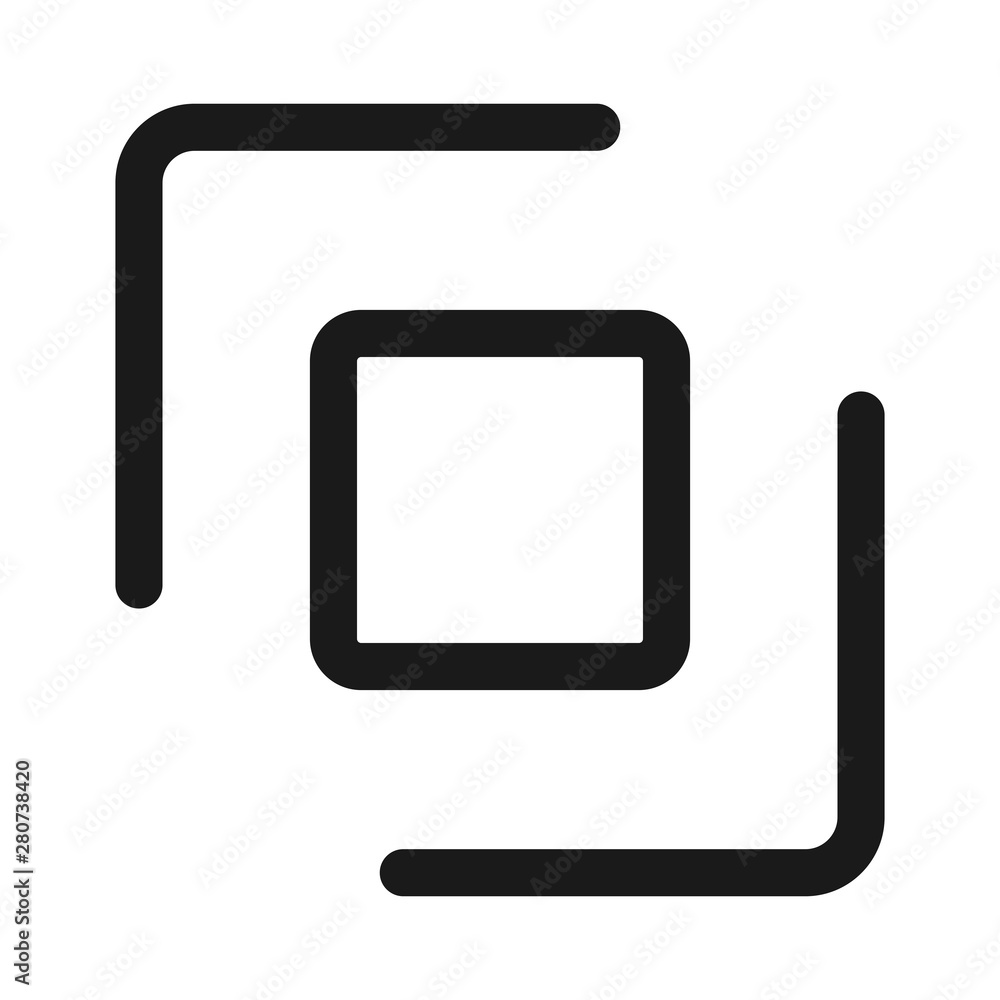 song stop, music player - minimal line web icon. simple vector illustration. concept for infographic, website or app. song stop, music player - minimal line web icon. simple vector illustration. concept for infographic, website or app.