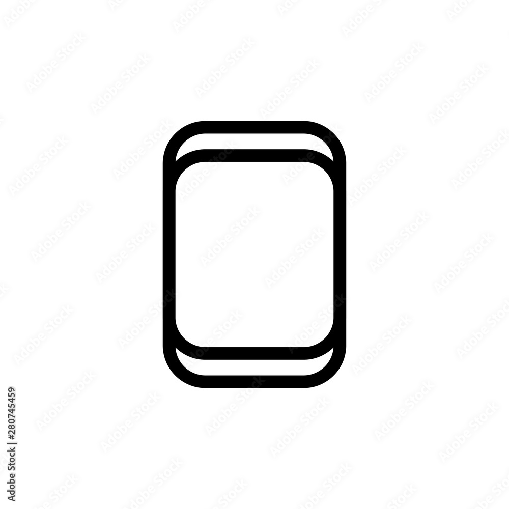 flat single line phone icon symbol sign, logo template, vector, eps 10 flat single line phone icon symbol sign, logo template, vector, eps 10